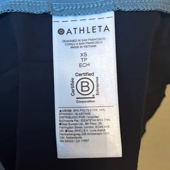 Athleta Swing‎ Forward Tank in Deep Ocean Teal - Picture 5 of 7